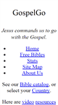 Mobile Screenshot of gospelgo.com