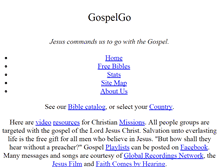 Tablet Screenshot of gospelgo.com
